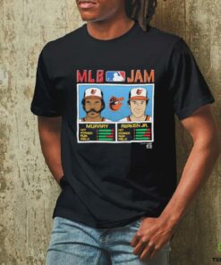 MLB Jam Orioles Murray And Ripken Jr Baltimore Orioles caricature shirt