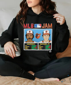 MLB Jam Orioles Murray And Ripken Jr Baltimore Orioles caricature shirt