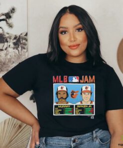 MLB Jam Orioles Murray And Ripken Jr Baltimore Orioles caricature shirt