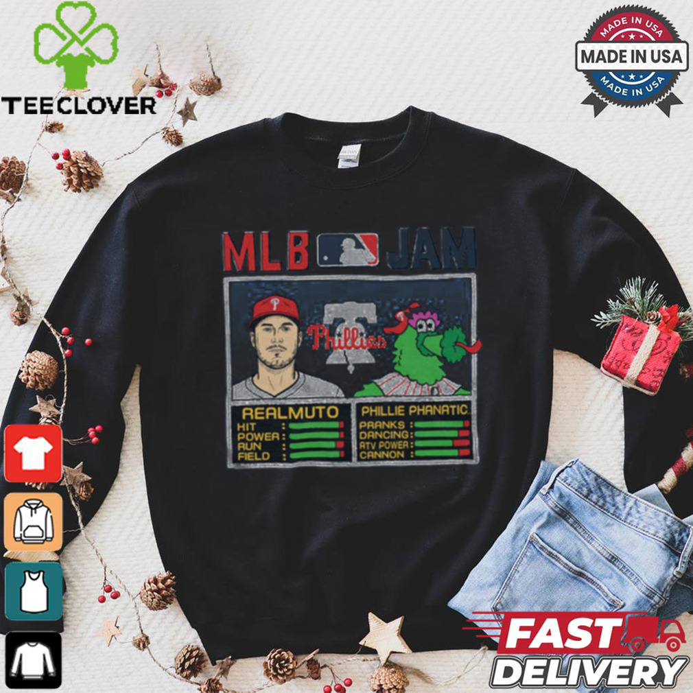 MLB Jam Phillies Realmuto And Phillie Phanatic shirt MLB Jam Phillies Realmuto And Phillie Phanatic shirt