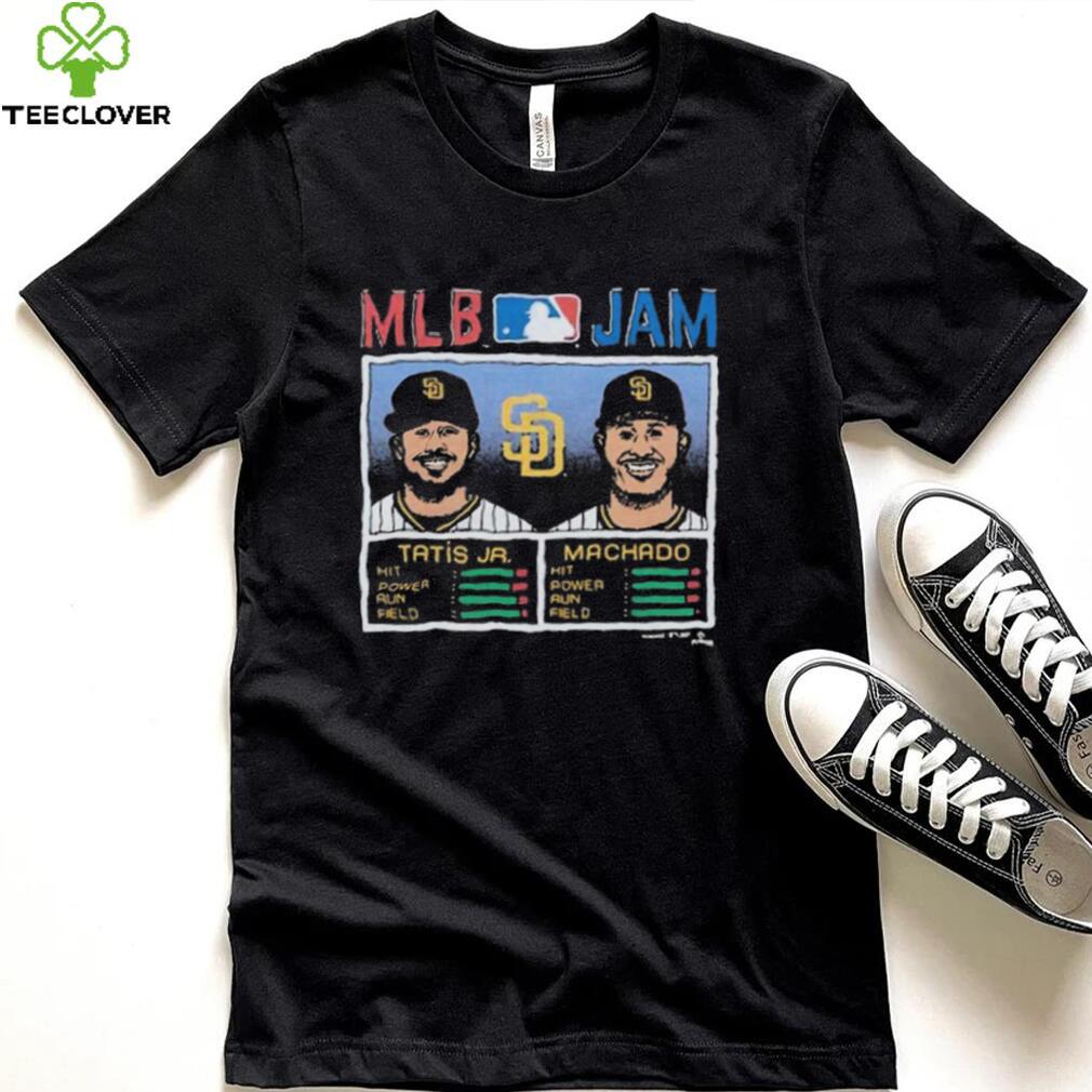 MLB Jam San Diego Padres Fernando Tatis Jr. & Manny Machado Shirt MLB Jam San Diego Padres Fernando Tatis Jr. & Manny Machado Shirt