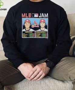 MLB Jam St. Louis Cardinals Yadier Molina & Adam Wainwright Shirt