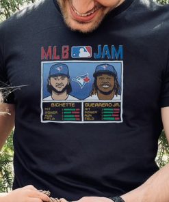 MLB Jam Toronto Blue Jays Bo Bichette and Vladimir Guerrero Jr. Shirt