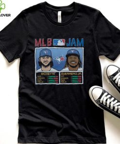 MLB Jam Toronto Blue Jays Bo Bichette and Vladimir Guerrero Jr. Shirt