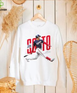 MLB Juan Soto number 22 New York Yankees baseball player action pose signature gift shirt