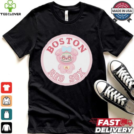 MLB Labubu Cherry Red Sox T Shirt