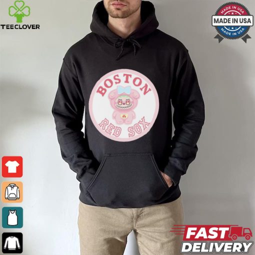 MLB Labubu Cherry Red Sox T Shirt