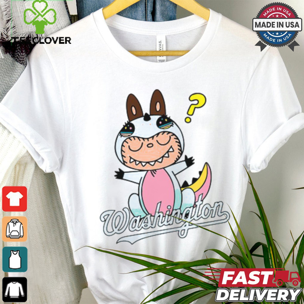 MLB Labubu Pearl Dino Washigton T Shirt MLB Labubu Pearl Dino Washigton T Shirt