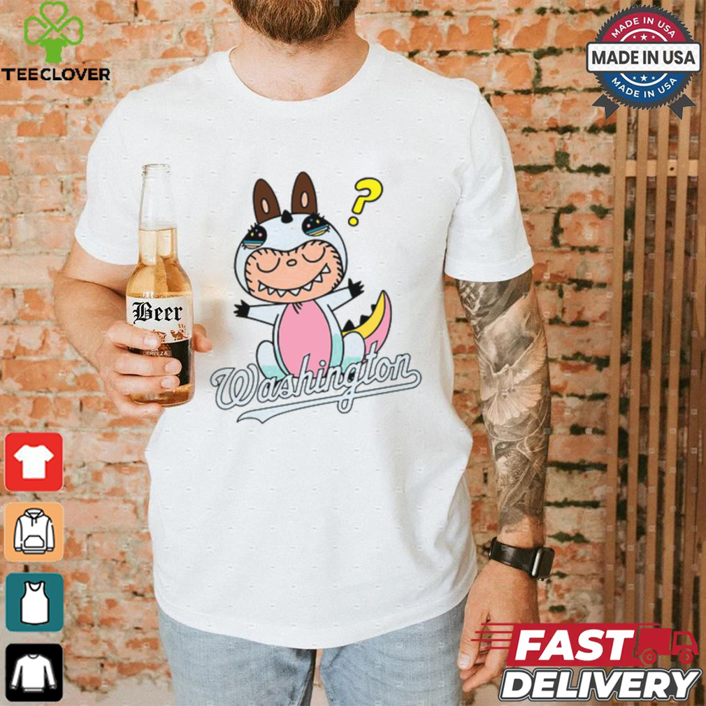 MLB Labubu Pearl Dino Washigton T Shirt MLB Labubu Pearl Dino Washigton T Shirt