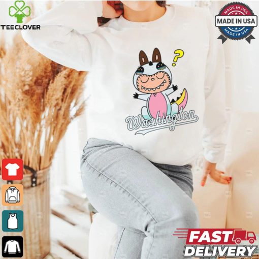 MLB Labubu Pearl Dino Washigton T Shirt