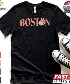 MLB Labubu Pink Pijama Boston T Shirt