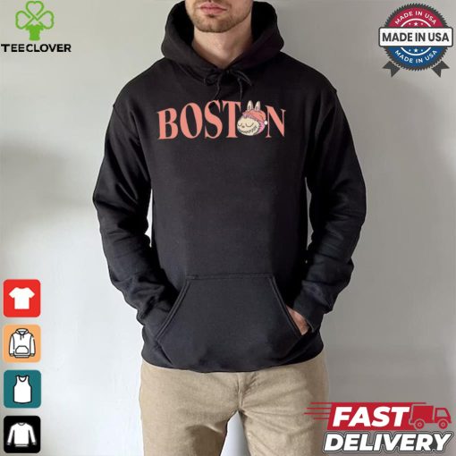 MLB Labubu Pink Pijama Boston T Shirt