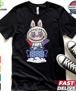 MLB Labubu White Pot LA T Shirt