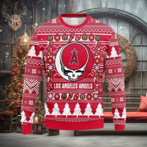 MLB Los Angeles Angels Grateful Dead Christmas Sweater
