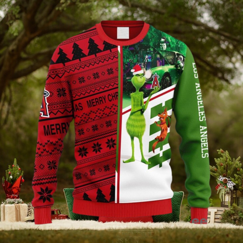 Christmas Gift Los Angeles Dodgers Sport Fans 3D Ugly Christmas Sweater For  Men And Women