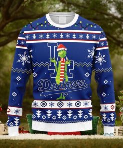 MLB Los Angeles Dodgers Funny Grinch Christmas Ugly 3D Sweater For Men And Women Gift Ugly Christmas