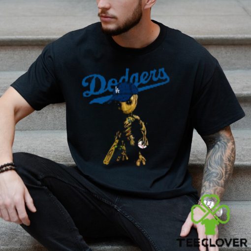 MLB Los Angeles Dodgers Groot Guardians Of The Galaxy Baseball hoodie, sweater, longsleeve, shirt v-neck, t-shirt