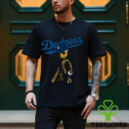 MLB Los Angeles Dodgers Groot Guardians Of The Galaxy Baseball hoodie, sweater, longsleeve, shirt v-neck, t-shirt