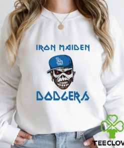 MLB Los Angeles Dodgers Iron Maiden Rock Band Music Baseball Sports hoodie, sweater, longsleeve, shirt v-neck, t-shirt