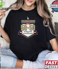 MLB Los Angeles Shohei Ohtani 2024 Regular Season 50 Home Runs And 50 Stolen Bases t shirt 1 MLB Los Angeles Shohei Ohtani 2024 Regular Season 50 Home Runs And 50 Stolen Bases t shirt
