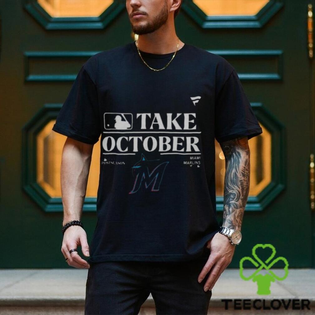 Take October Miami Marlins 2023 Postseason T-shirt - Shibtee Clothing