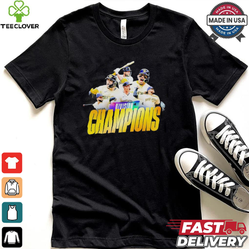 MLB Milwaukee Brewers Division Champions graphic shirt MLB Milwaukee Brewers Division Champions graphic shirt