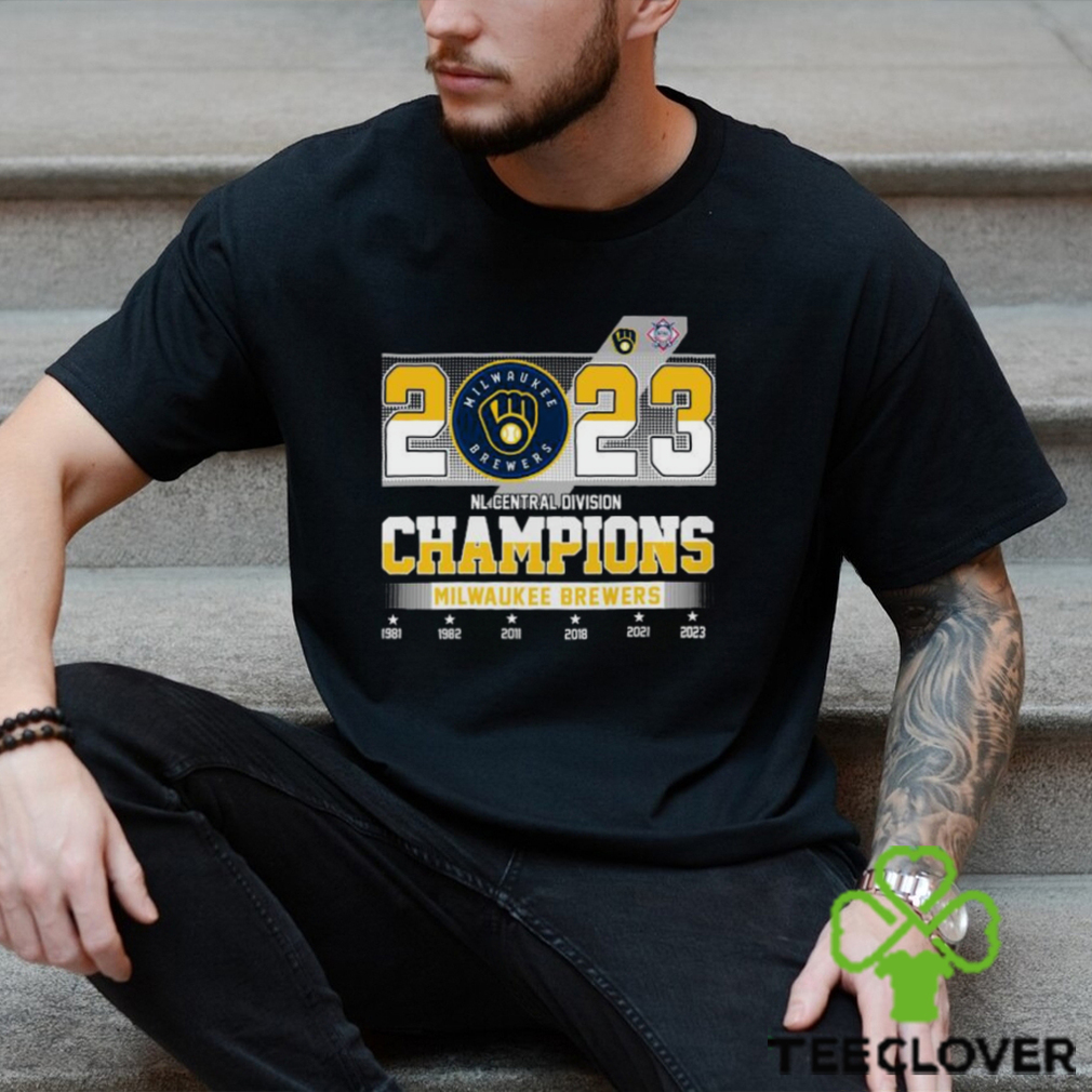 Original National League Central Division 2023 Champions Milwaukee Brewers  shirt, hoodie, sweater, long sleeve and tank top