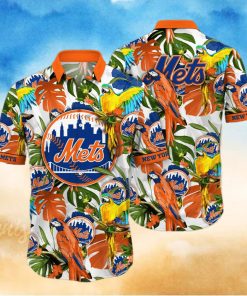 MLB New York Mets Flower Summer Hawaiian Shirt