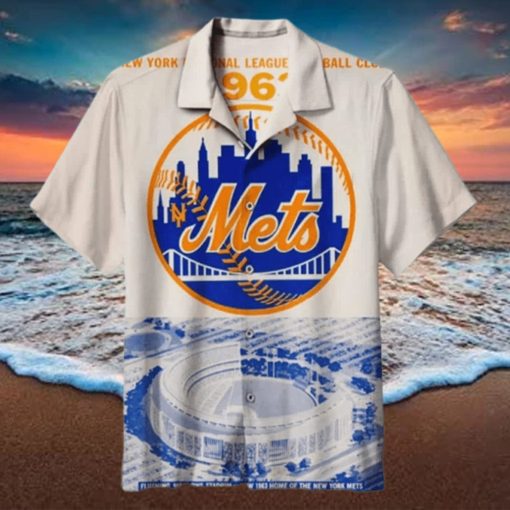 MLB New York Mets Hawaiian Shirt Gift For Beach Vacation