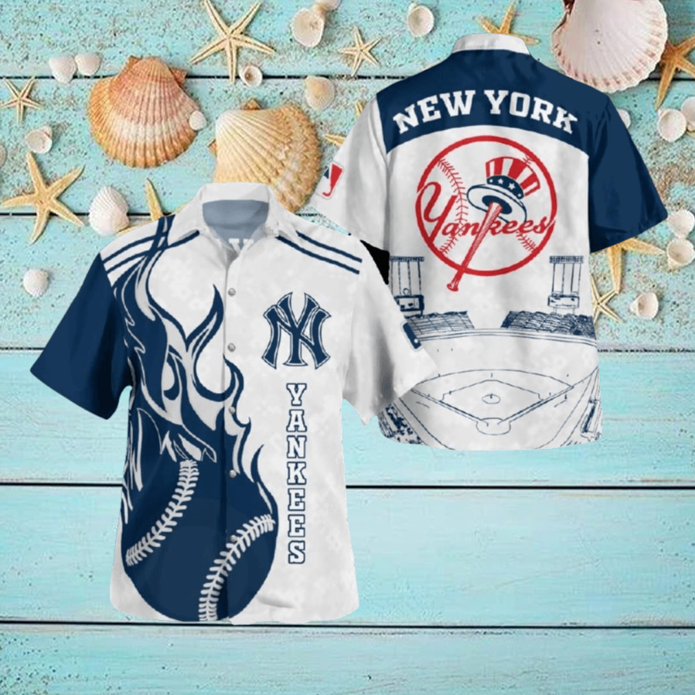 MLB New York Yankees Baseball Combo Hawaiian Shirt And Shorts Best For Men And Women Holidays MLB New York Yankees Baseball Combo Hawaiian Shirt And Shorts Best For Men And Women Holidays
