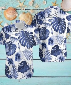 MLB New York Yankees Tropical Pattern Short Sleeve Resort Hawaiian Shirt Gift Summer