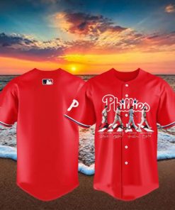 MLB Philadelphia Go On The Road Baseball Jersey, Phillies Philadelphia Phillies London Series Jersey Shirt