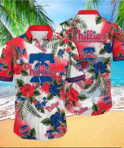 MLB Philadelphia Phillies Floral Flower Tropical Shirt – Phillies Hawaiian Shirt