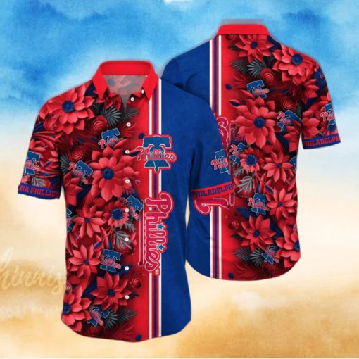 MLB Philadelphia Phillies Hawaiian Shirt Steal The Bases Steal The Show For Fans