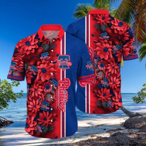 MLB Philadelphia Phillies Hawaiian Shirt Steal The Bases Steal The Show For Fans