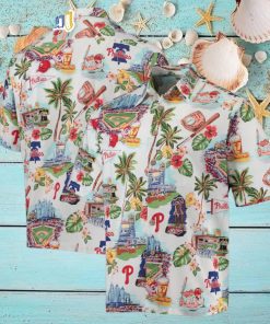 MLB Philadelphia Phillies Palm Tree Summer 2024 Baseball Hawaiian Shirt