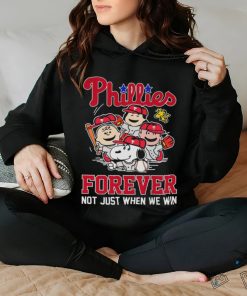 MLB Philadelphia Phillies Snoopy Peanuts Forever Not Just When We Win T Shirt