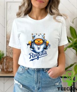 MLB Pooh and Football Kansas City Royals shirt