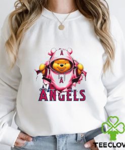 MLB Pooh and Football Los Angeles Angels hoodie, sweater, longsleeve, shirt v-neck, t-shirt