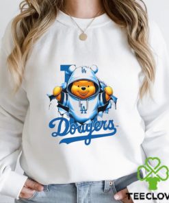 MLB Pooh and Football Los Angeles Dodgers hoodie, sweater, longsleeve, shirt v-neck, t-shirt