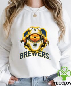 MLB Pooh and Football Milwaukee Brewers hoodie, sweater, longsleeve, shirt v-neck, t-shirt