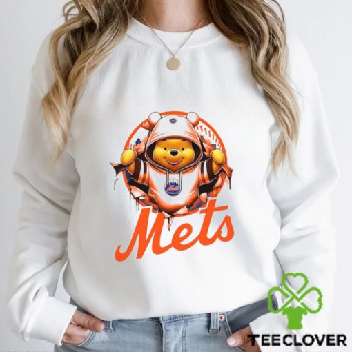 MLB Pooh and Football New York Mets hoodie, sweater, longsleeve, shirt v-neck, t-shirt