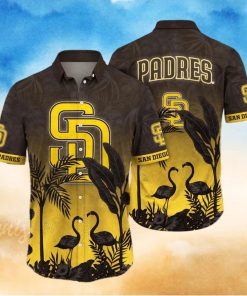 MLB San Diego Padres Flower Summer Hawaiian Shirt