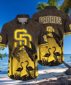 MLB San Diego Padres Flower Summer Hawaiian Shirt