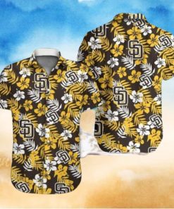 MLB San Diego Padres Hawaiian Shirt Hibiscus Pattern Gift For Beach Trip HawaiianShirts