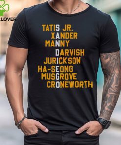 MLB San Diego Padres Players Name shirt