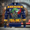MLB San Diego Padres Ugly Sweater Snowflake Reindeer Pattern