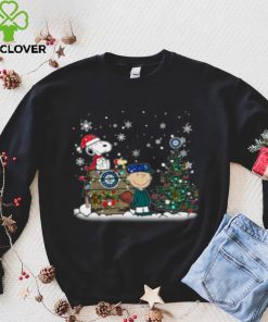 MLB Seattle Mariners Snoopy Charlie Brown Christmas Shirt