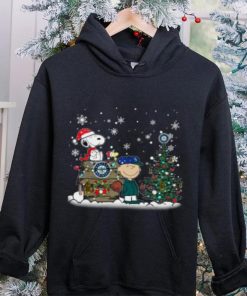 MLB Seattle Mariners Snoopy Charlie Brown Christmas Shirt