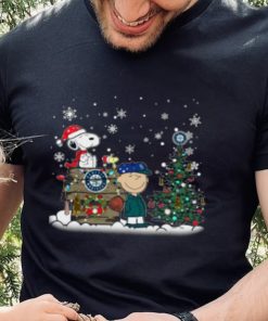 MLB Seattle Mariners Snoopy Charlie Brown Christmas Shirt